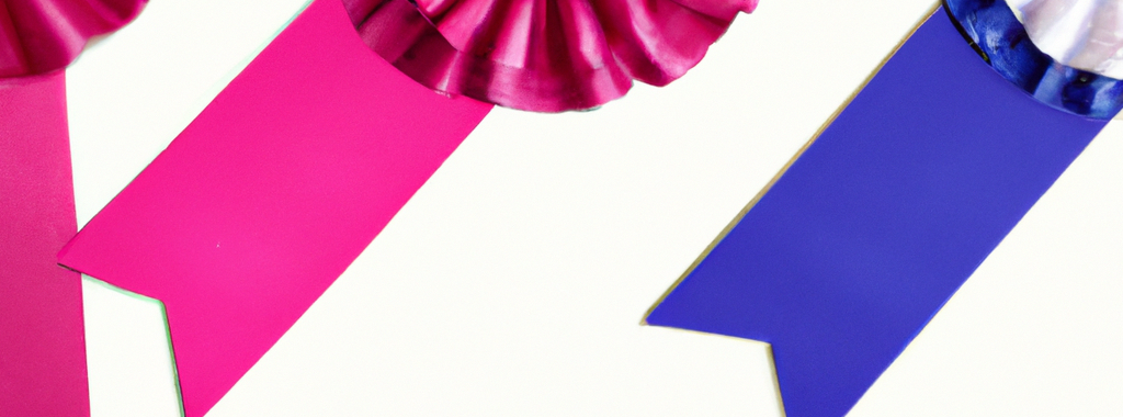 Celebrating with Rosettes & Place Ribbons: Marking Milestones and Achievements